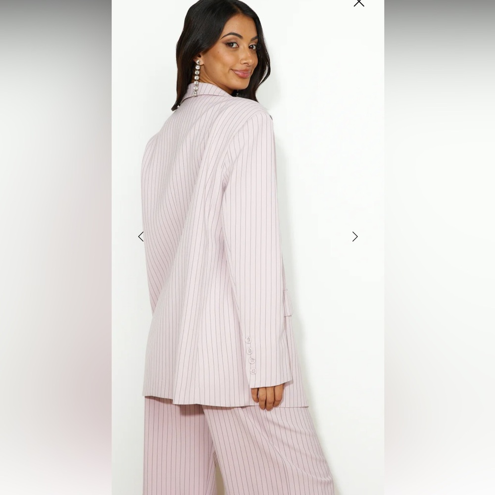Lioness Striped Oversized Blazer